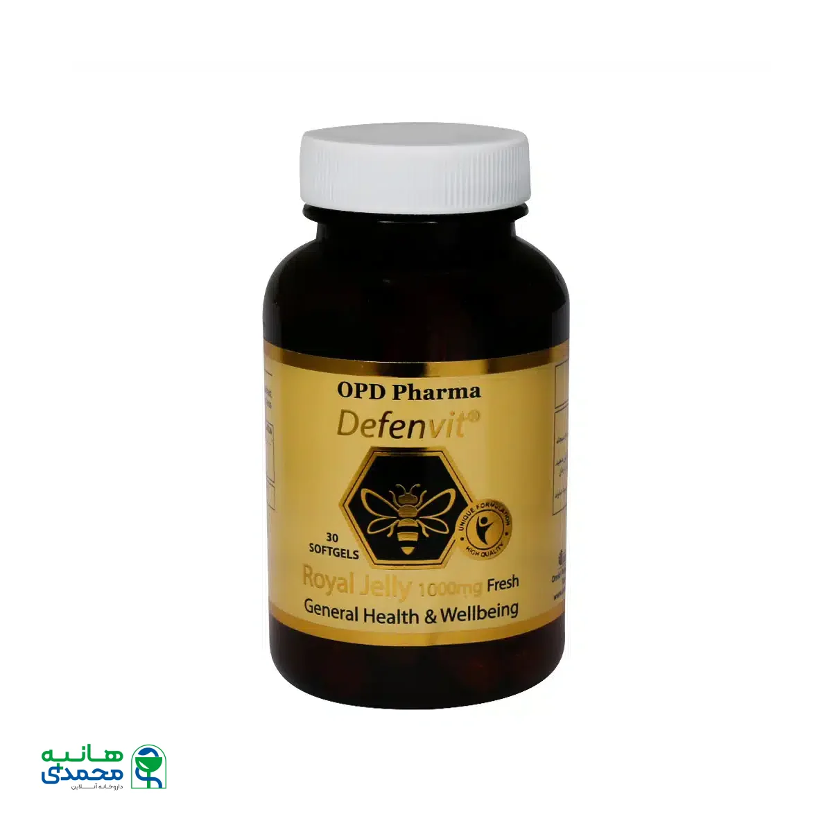 کپسول رویال ژلی دفن ویت او پی دی فارما 30 عدد