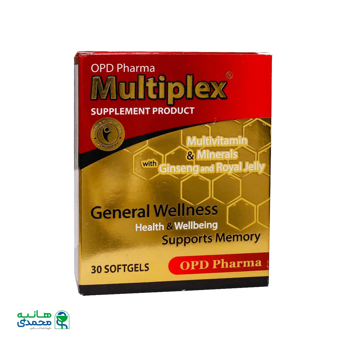 سافت ژل مولتی پلکس او پی دی فارما