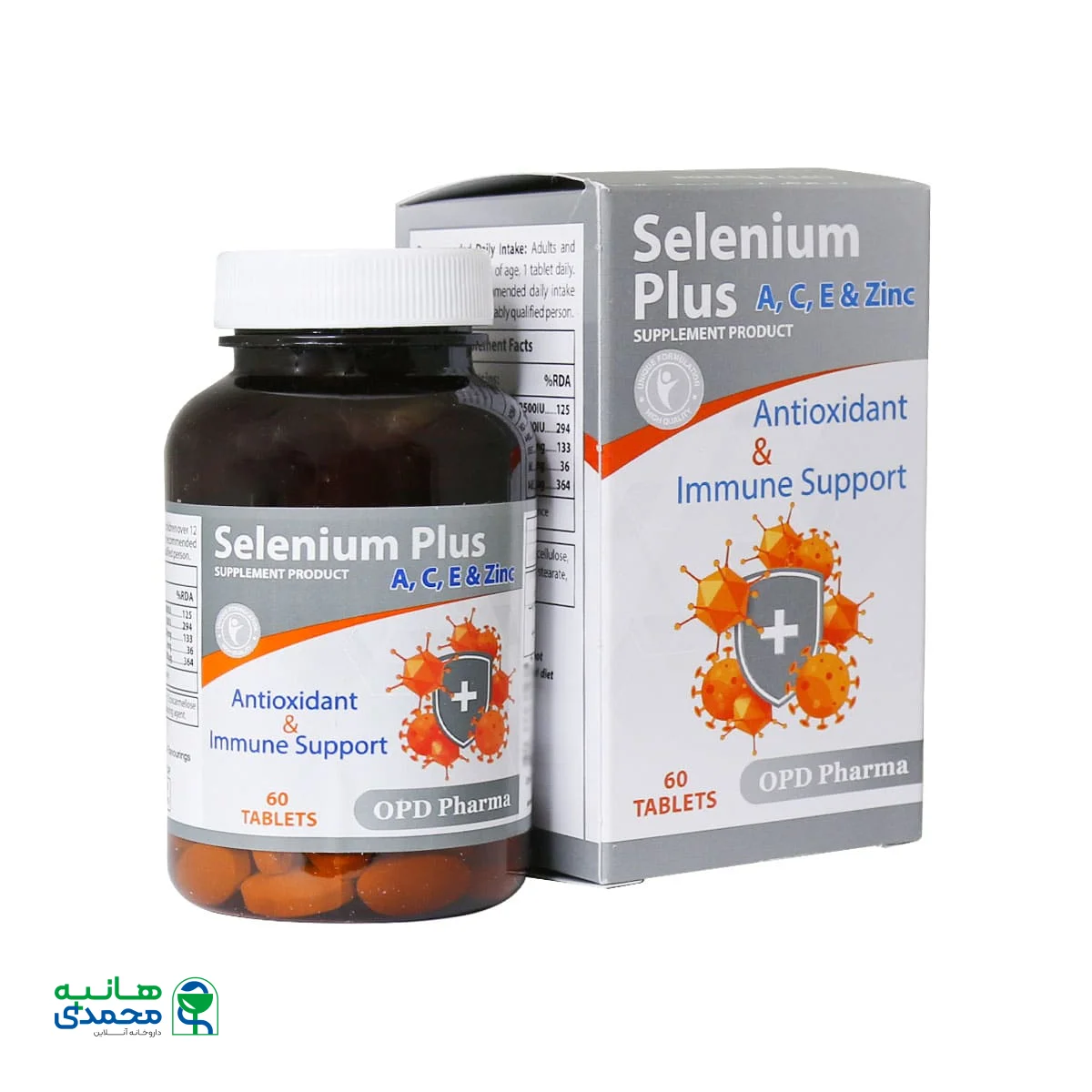 قرص سلنیوم پلاس او پی دی فارما