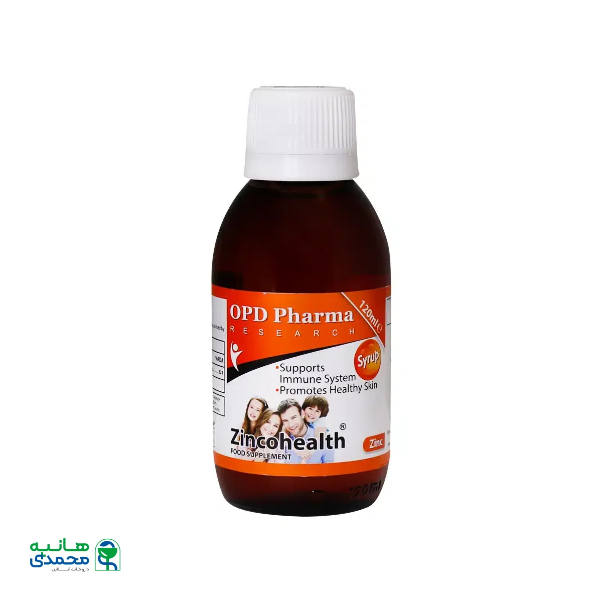 شربت زینکو هلث او پی دی فارما 120 میلی لیتر