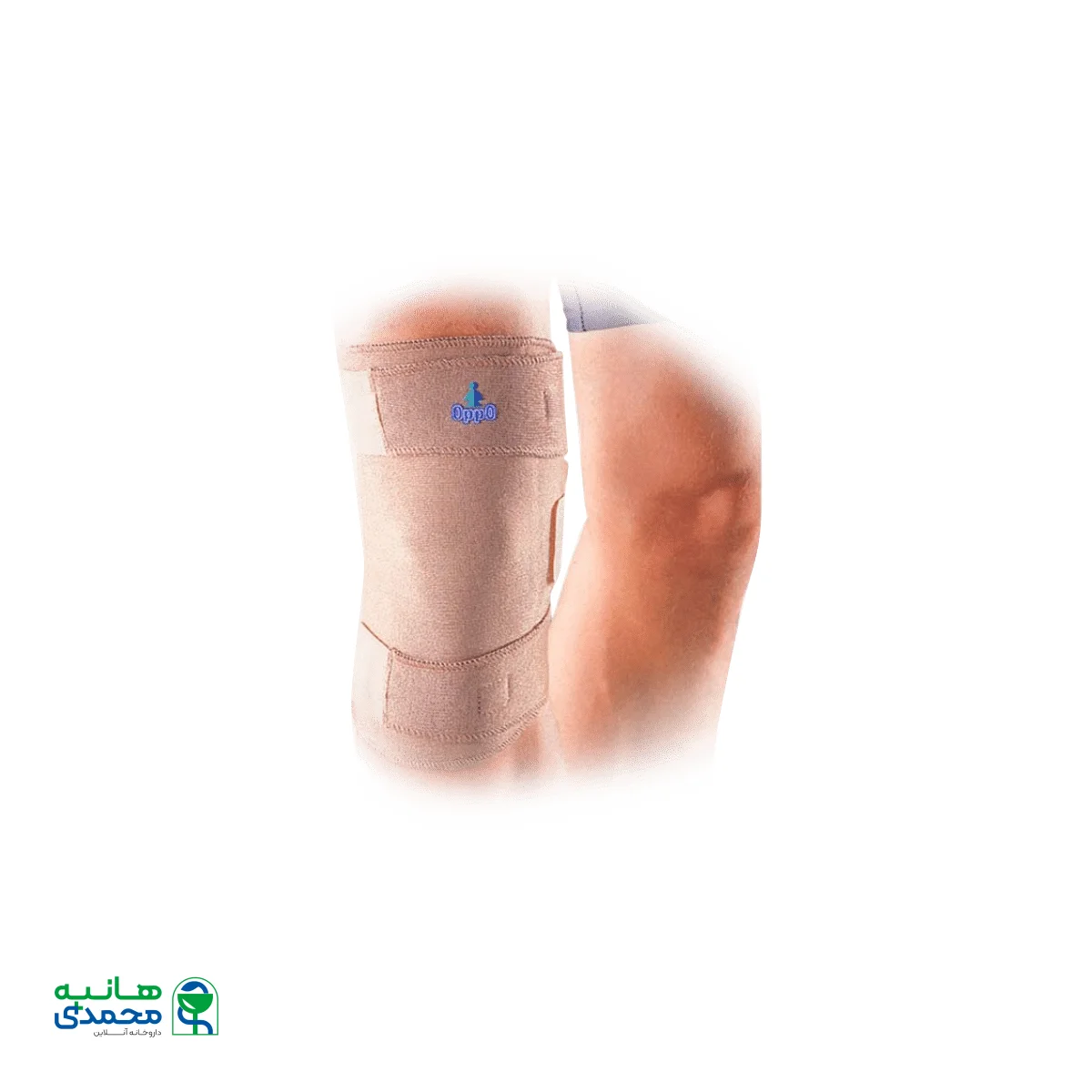 زانو بند نئوپرن جلو بسته قابل تنظیم اپو کد ۱۰۲۳