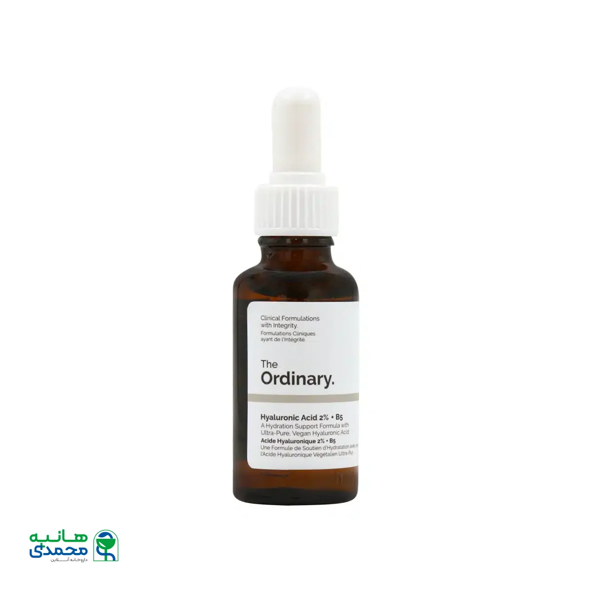 سرم هیالورونیک اسید 2 درصد و ویتامین B5 اوردینری 30 میلی لیتر
