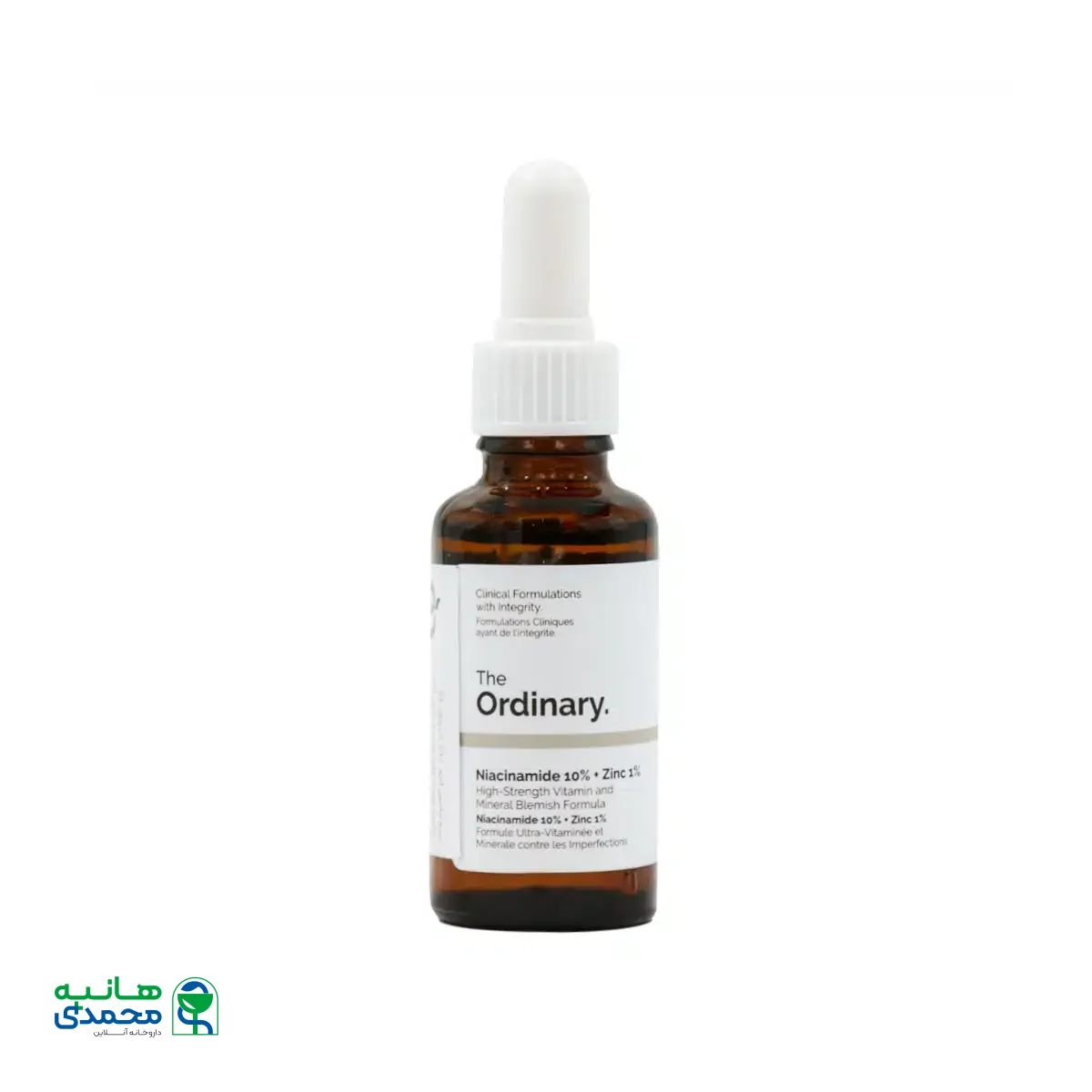 سرم نیاسینامید 10 درصد و زینک 1 درصد اوردینری 30 میلی لیتر