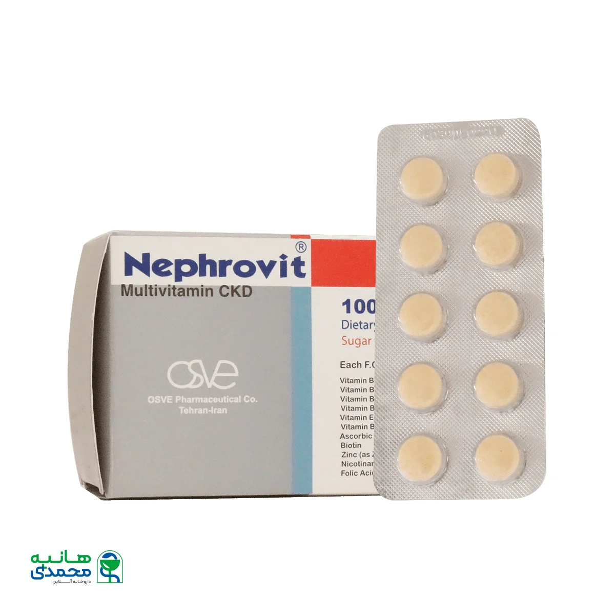 مولتی ویتامین CKD نفروویت اسوه