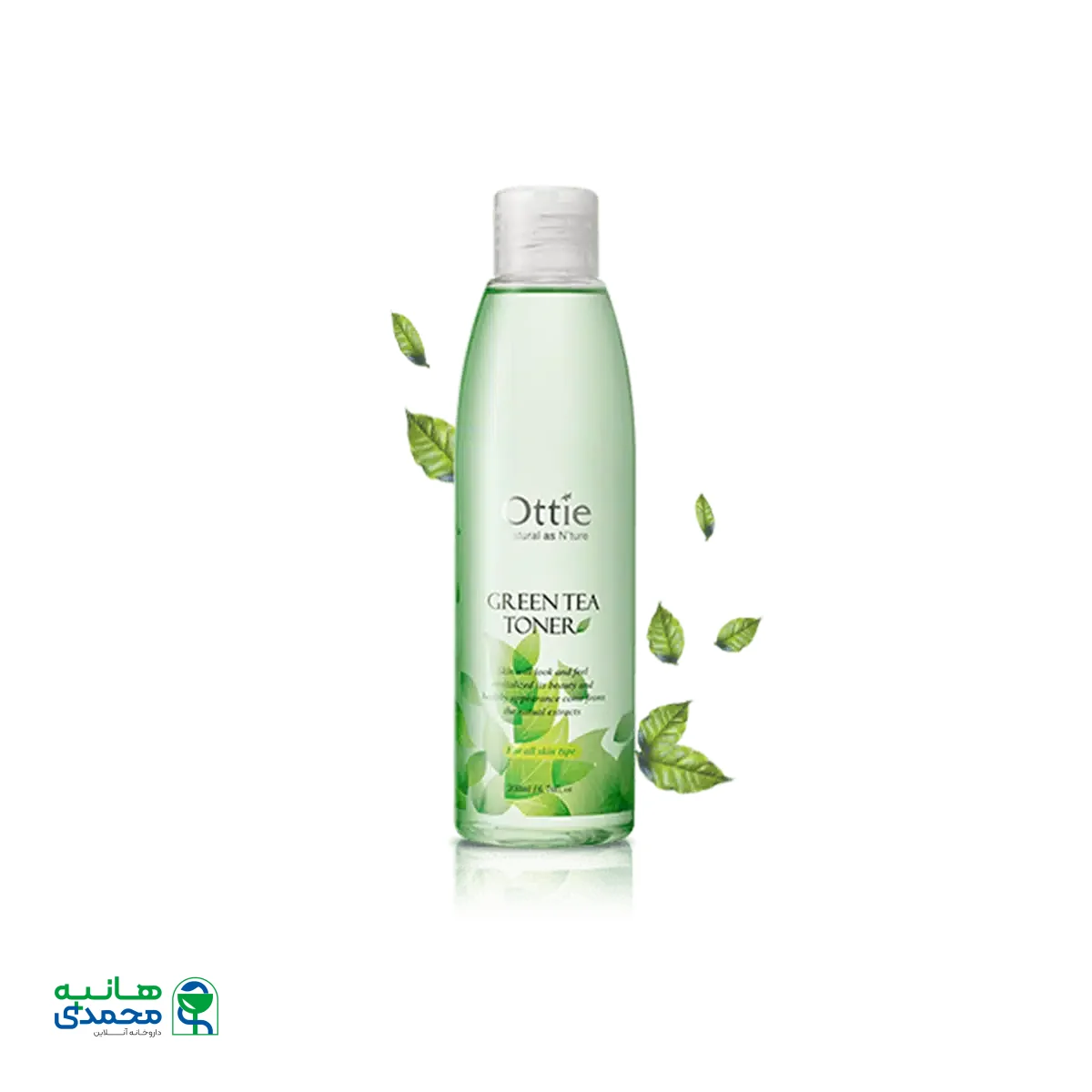 تونر چای سبز اوتی مناسب پوست های چرب و دارای جوش ۲۰۰ میلی لیتر