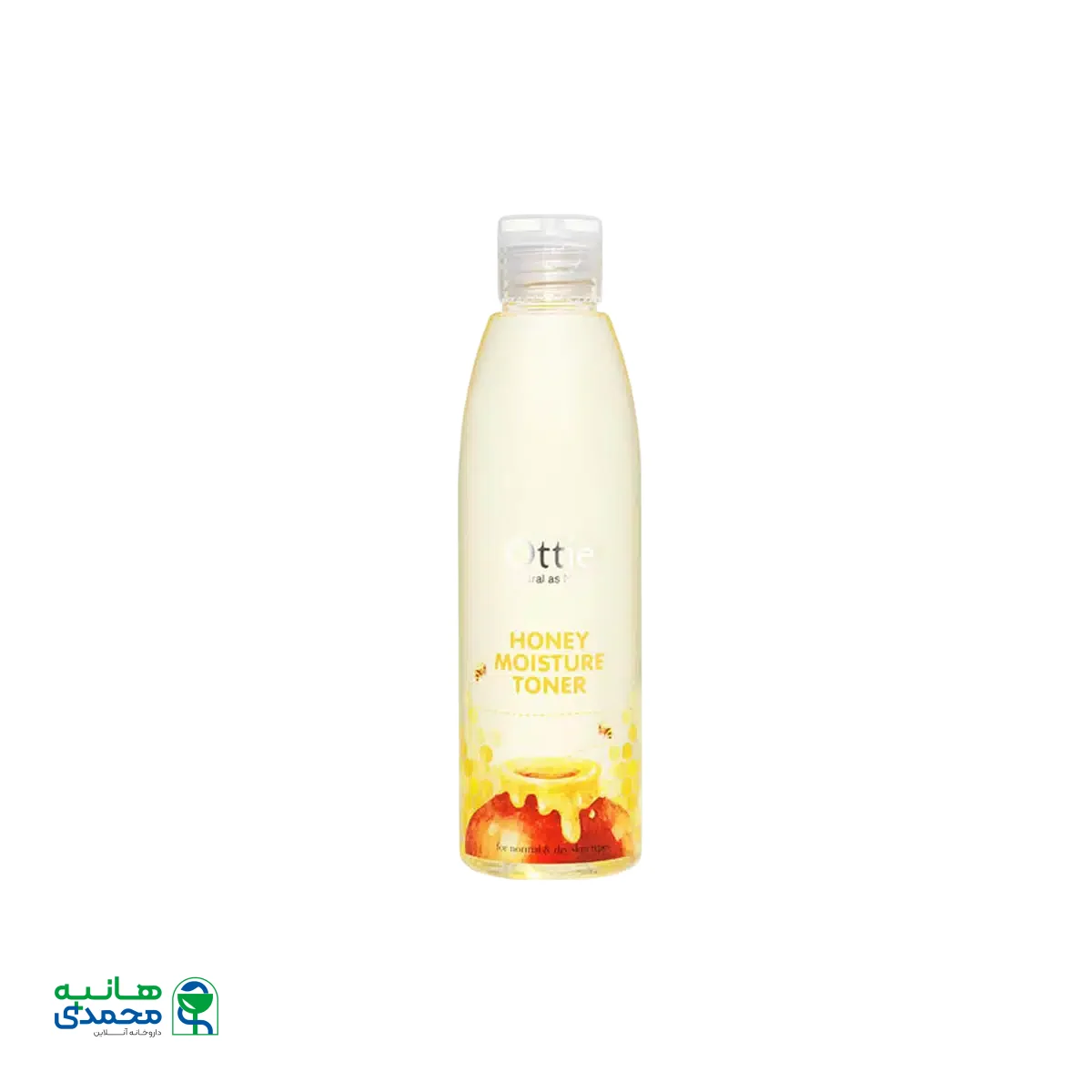 تونر مرطوب کننده عسل اوتی مناسب پوست های معمولی تا خشک ۲۰۰ میلی لیتر