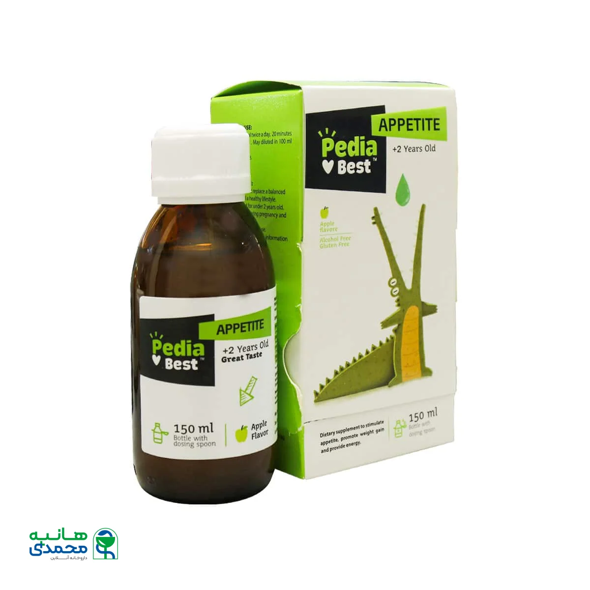 شربت اشتها آور اپتایت پدیابست 150 میلی لیتر