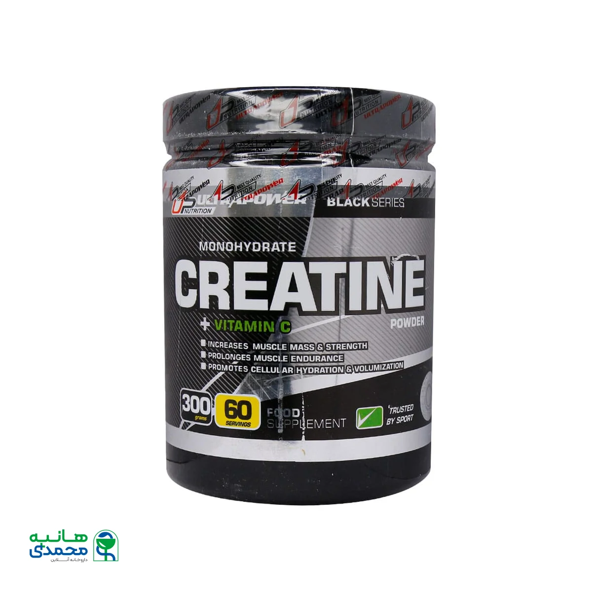 پودر کراتین مونوهیدرات اولترا پاور پگاه 300 گرم