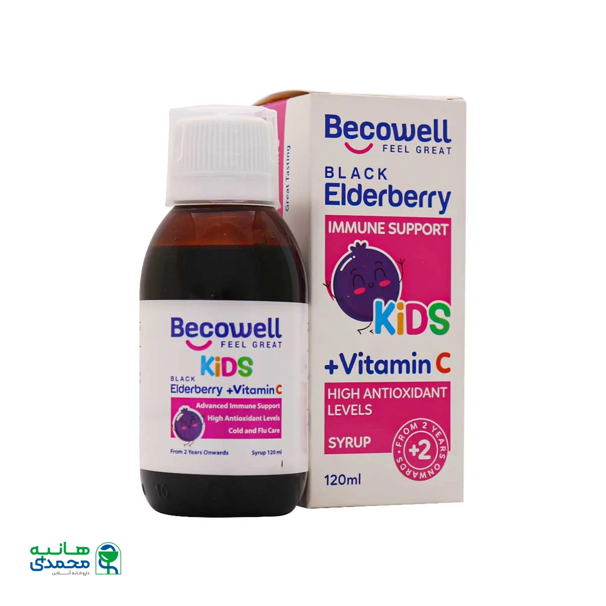 شربت بلک الدربری بکوول فاران شیمی