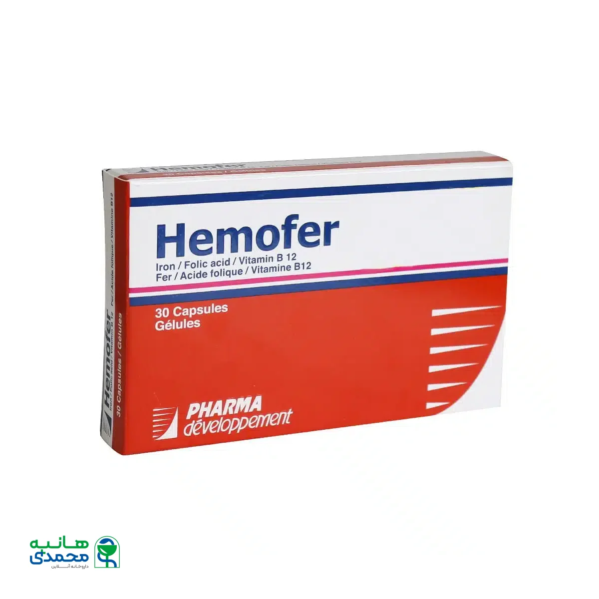 کپسول هموفر فارما دولوپمنت 30 عدد