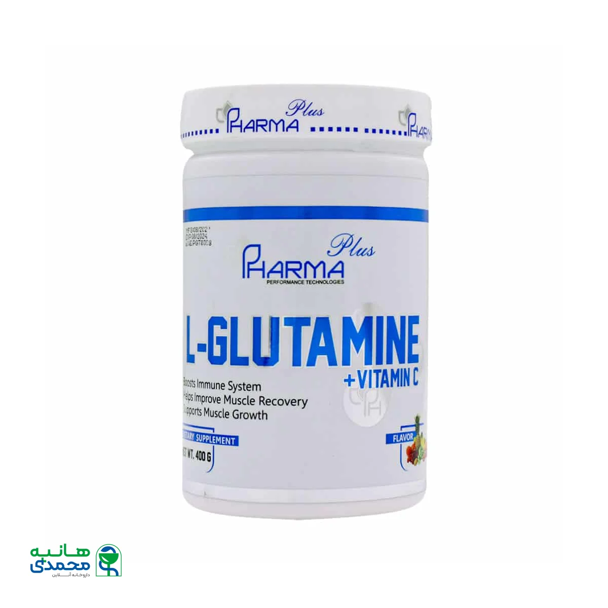 پودر ال گلوتامین و ویتامین C فارما پلاس