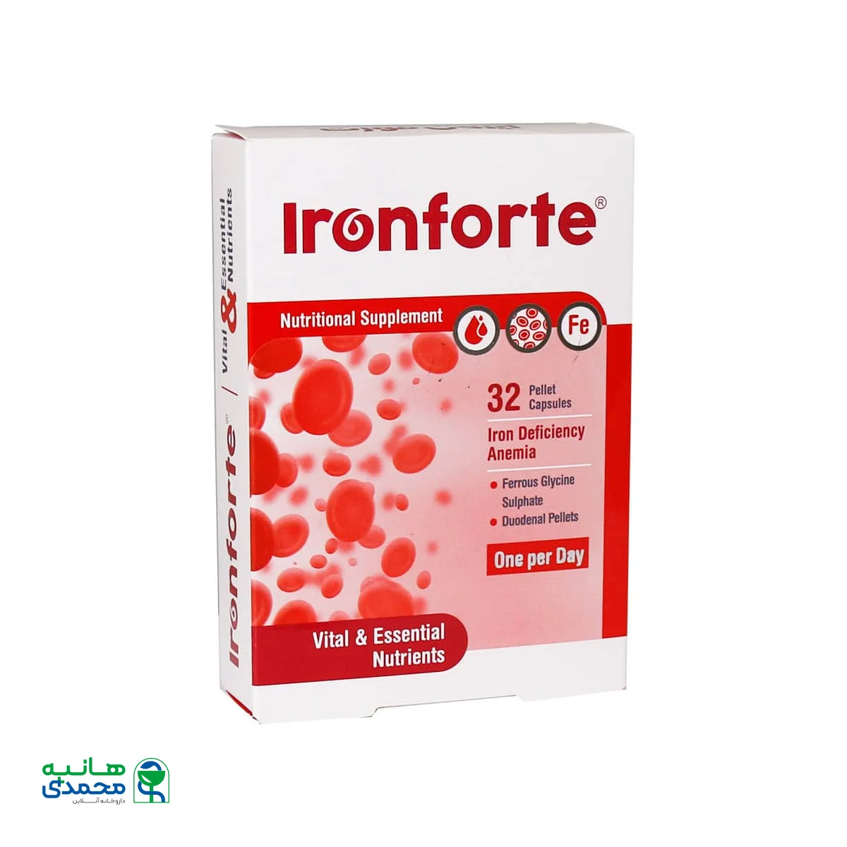 کپسول آیرون فورت آرین سلامت سینا