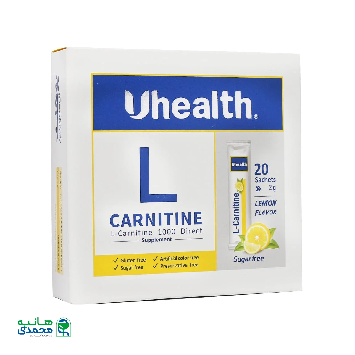 ساشه ال کارنیتین یوهلث فارمد سلامت سینا