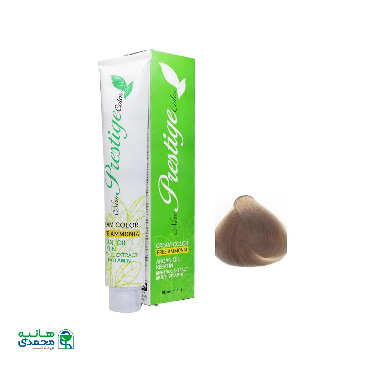 رنگ مو بدون آمونیاک پرستیژ سری خاکستری