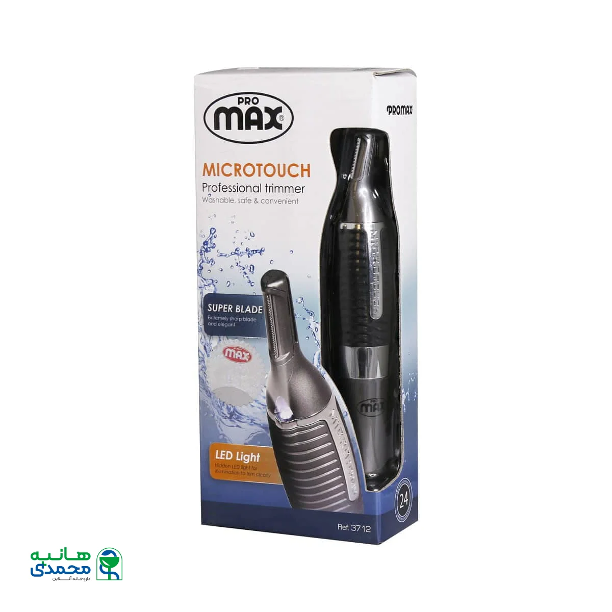 دستگاه اصلاح موی گوش و بینی و ابرو میکروتاچ پرومکس مدل 3712