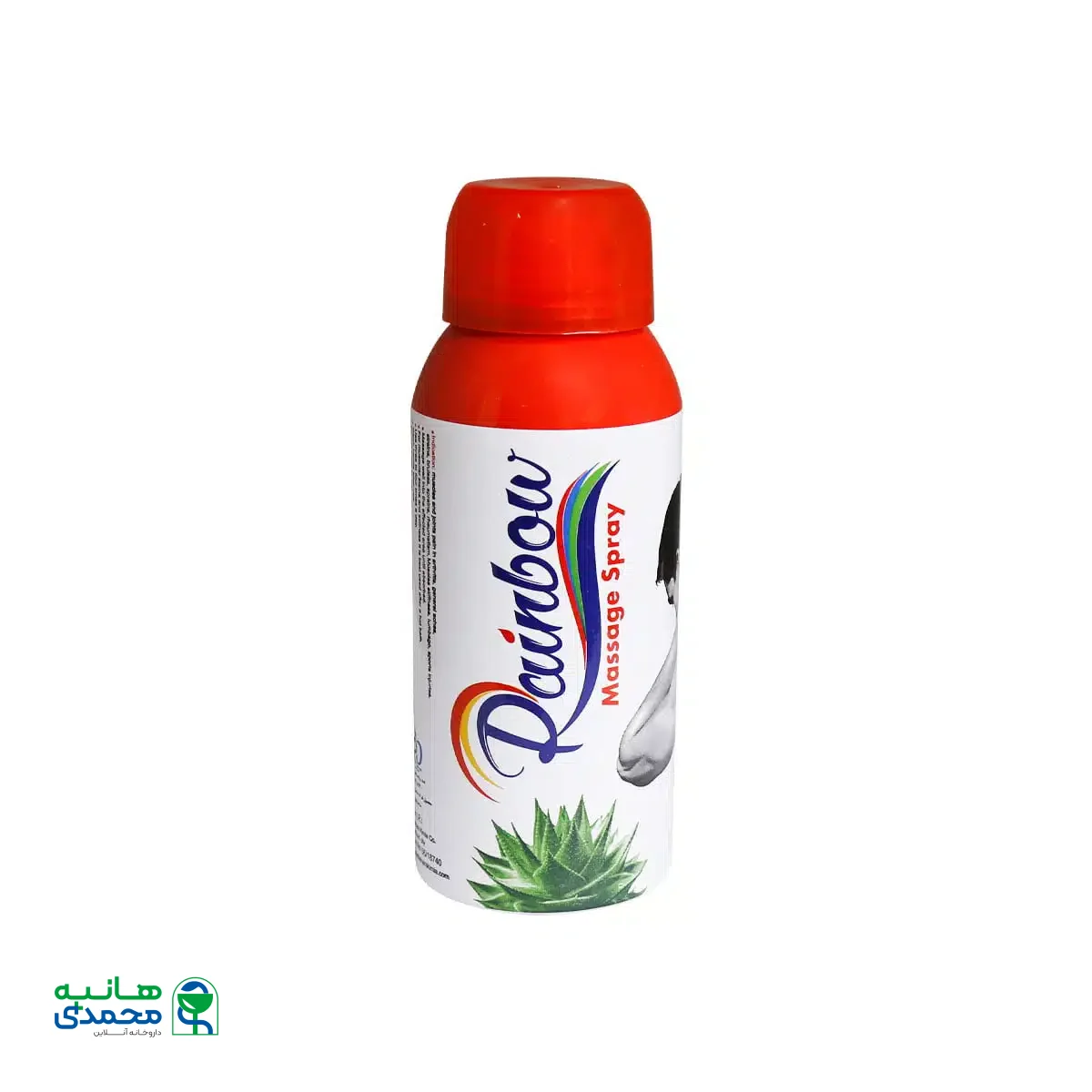 اسپری ماساژ حاوی آلوئه ورا رینبو 100 میلی لیتر