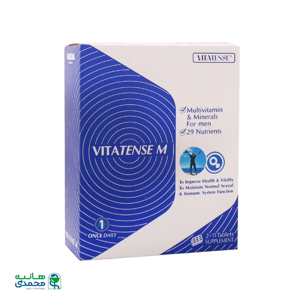قرص مولتی ویتامین و مینرال ویتاتنس ام رامونا