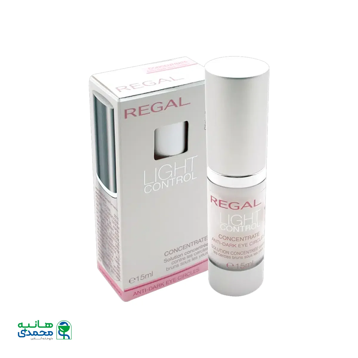 کرم ضد تیرگی دور چشم رگال لایت کنترل ۱۵ میلی لیتر
