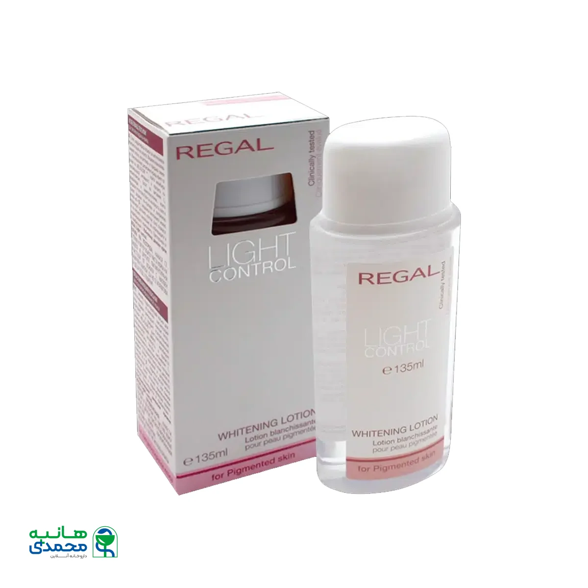 لوسیون روشن کننده لایت کنترل رگال ۱۳۵ میلی لیتر