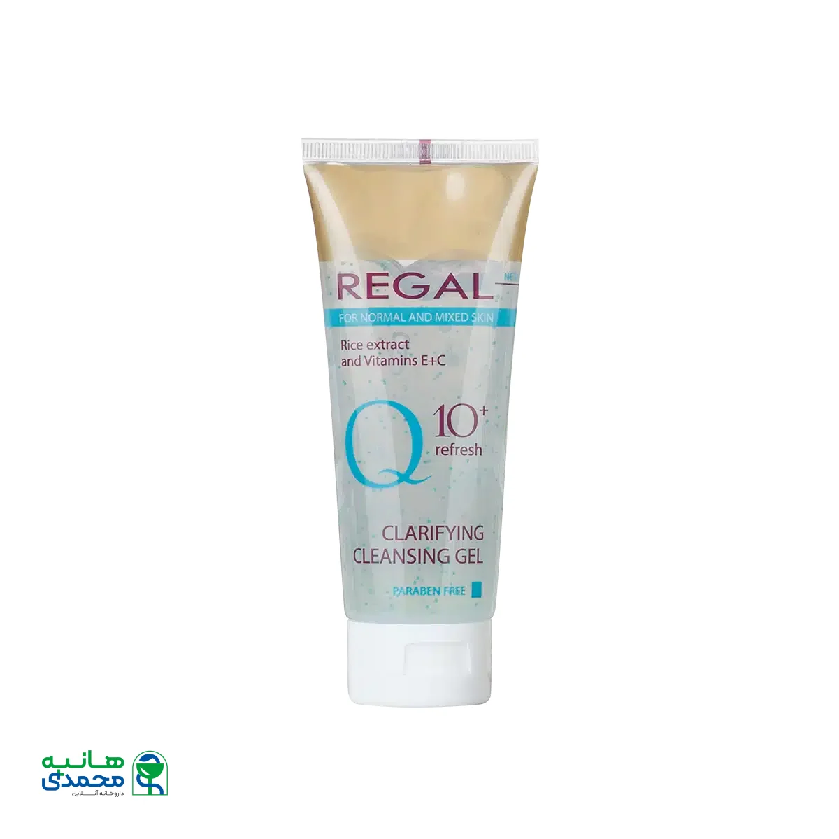 ژل شستشوی صورت رگال کیوتن مناسب پوست های معمولی و مختلط ۱۰۰ میلی لیتر