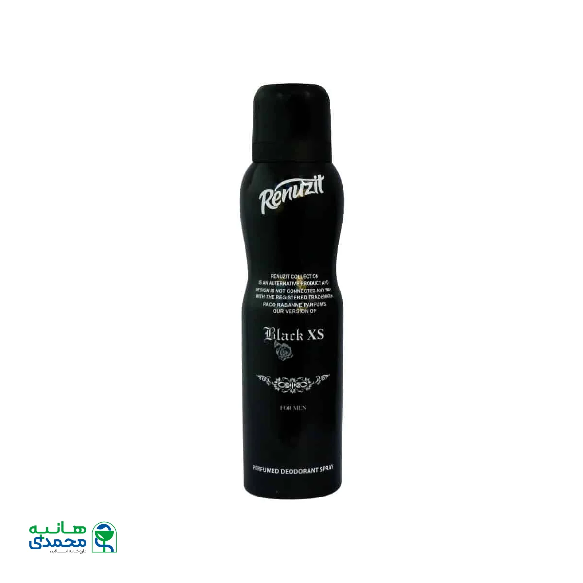 اسپری خوشبو کننده بدن مردانه رینوزیت مدل Black Xs