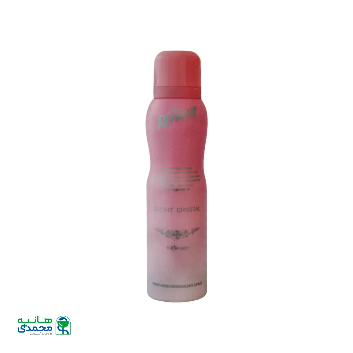 اسپری خوشبو کننده بدن زنانه رینوزیت مدل Bright Crystal