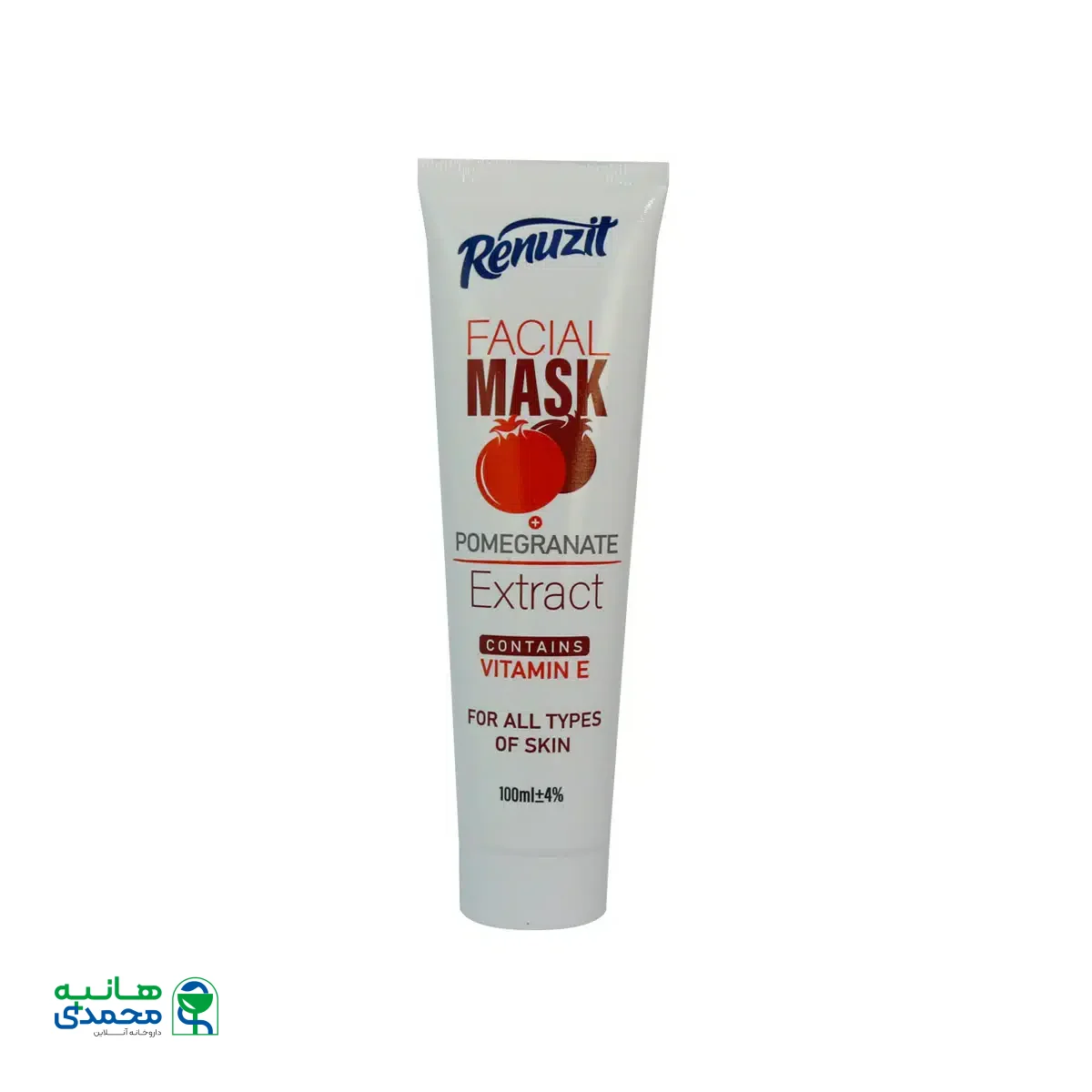ماسک صورت انار رینوزیت 100 میلی لیتر
