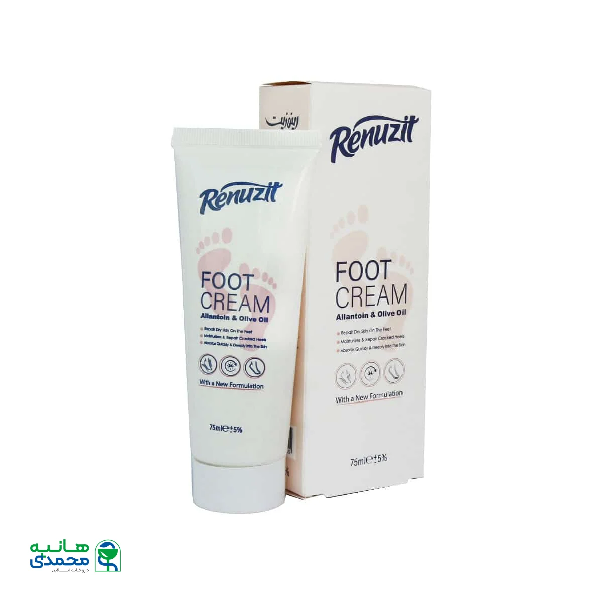 کرم مناسب ترک پا رینوزیت