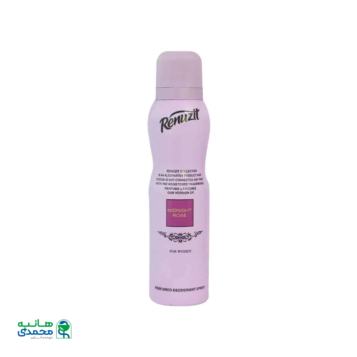 اسپری خوشبو کننده بدن زنانه رینوزیت مدل Midnight Rose