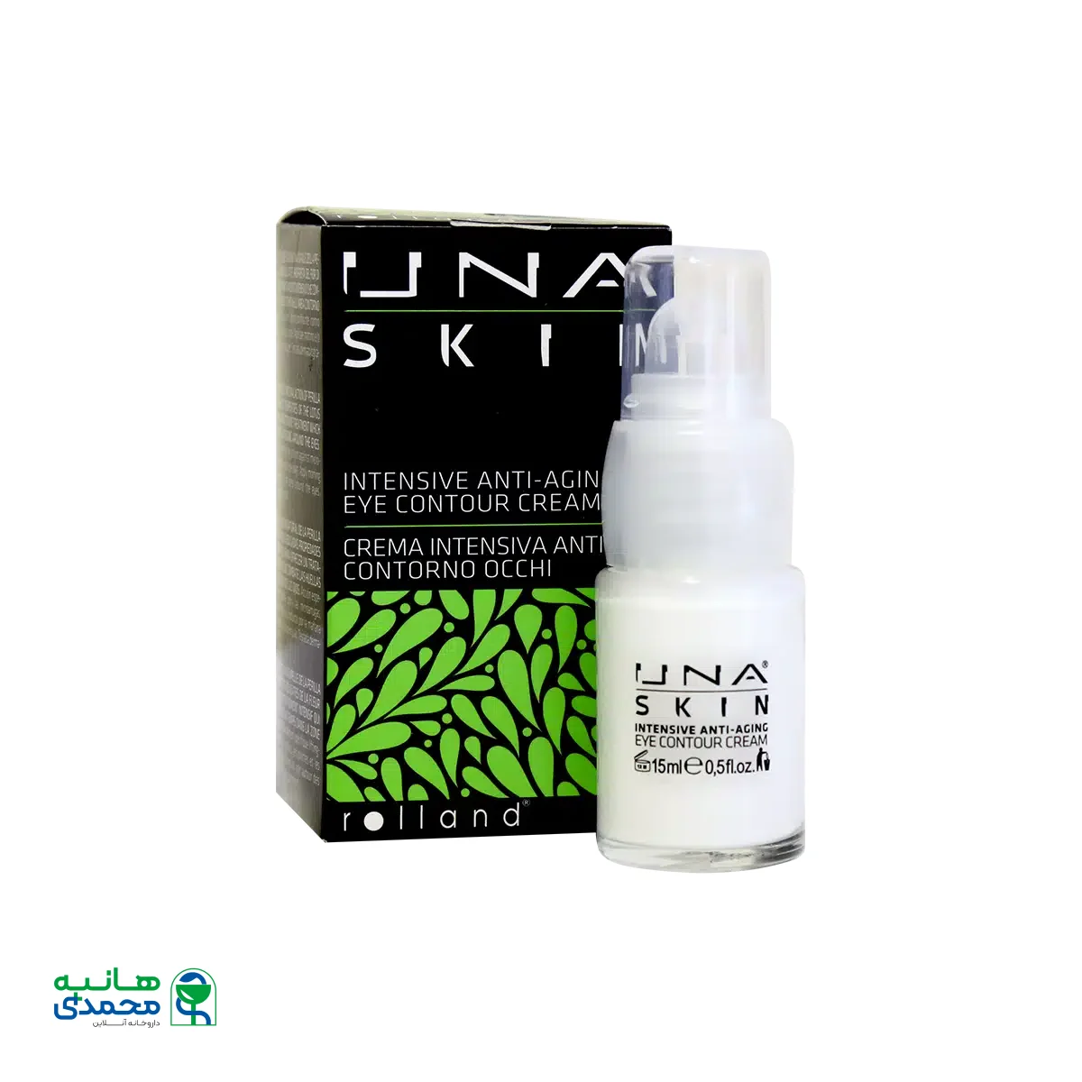 کرم ضد چروک دور چشم سه کاره رولند ۱۵ میلی لیتر