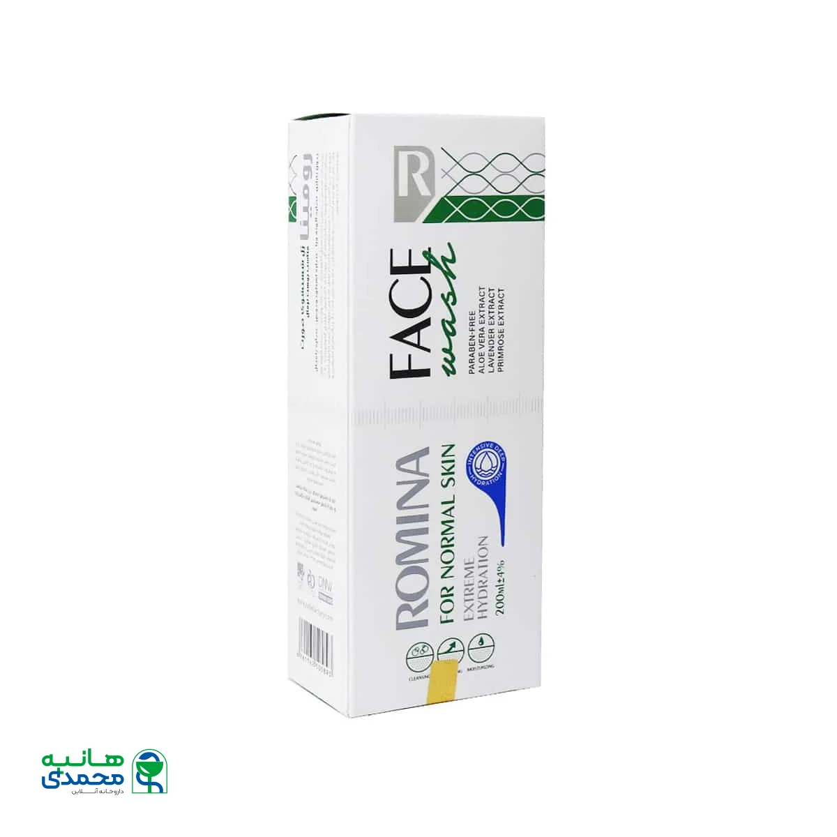 ژل شستشوی صورت پوست نرمال رومینا