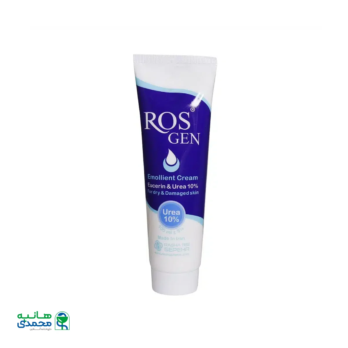 کرم مرطوب کننده رز ژن حاوی اوسرین و اوره 10 درصد حجم 100 میلی لیتر