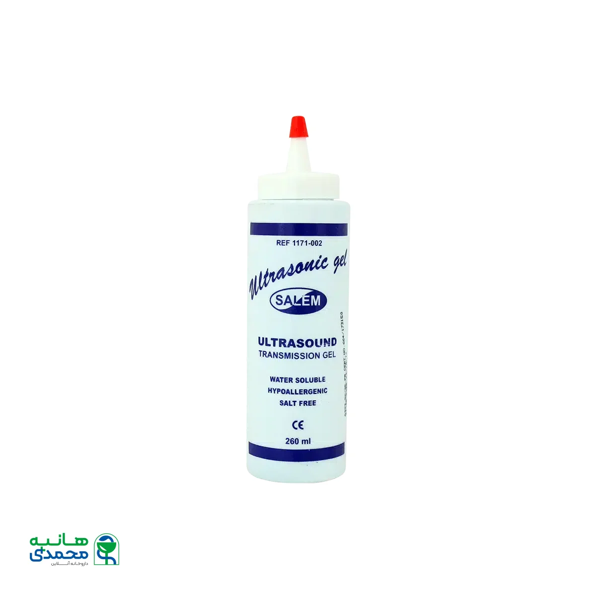 ژل اولتراسونیک سالم ۲۶۰ میلی لیتر