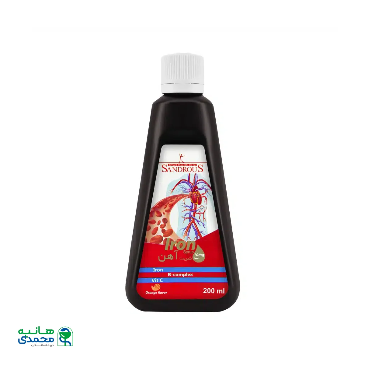 شربت آهن سندروس 200 میلی لیتر