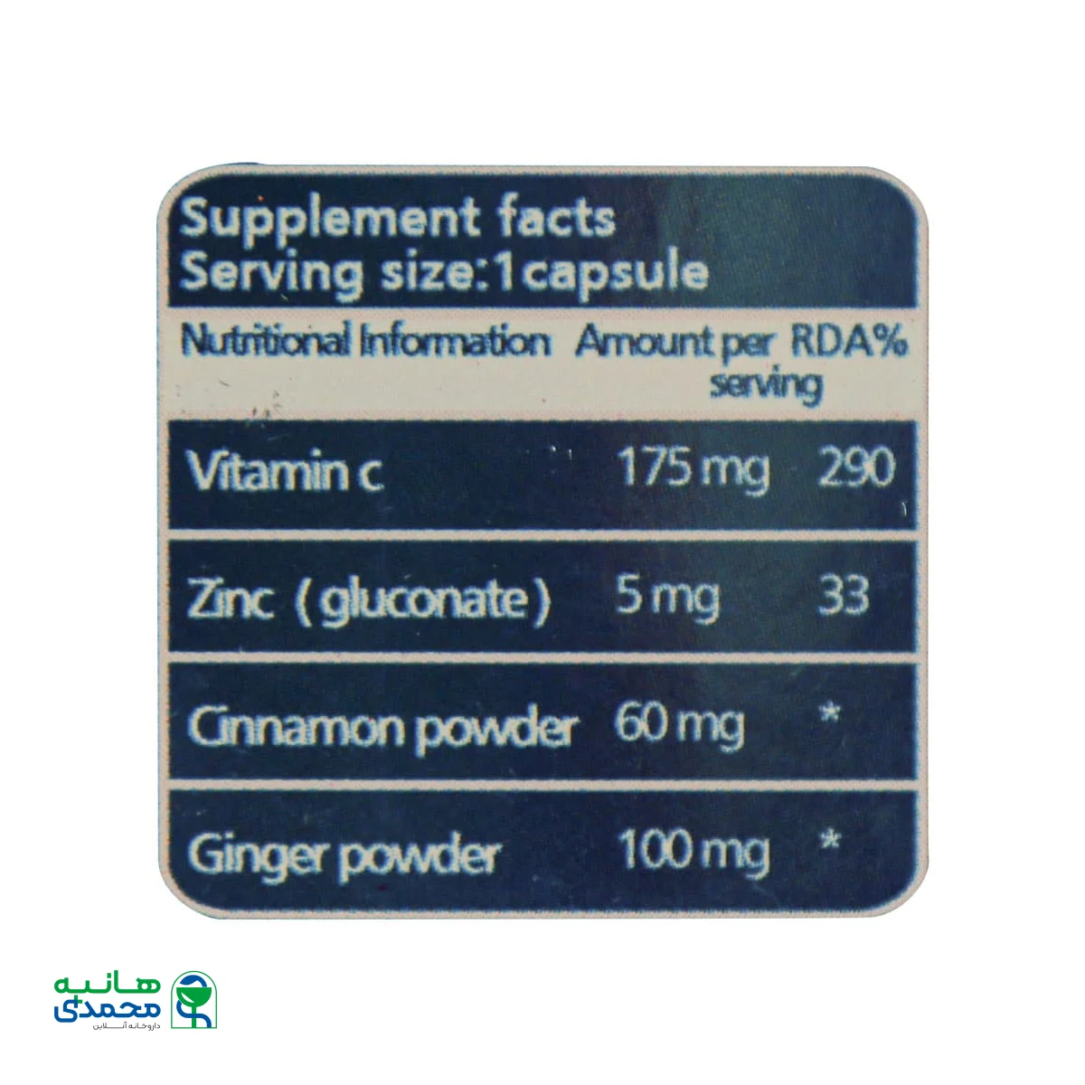 کپسول نو فلو سندروس