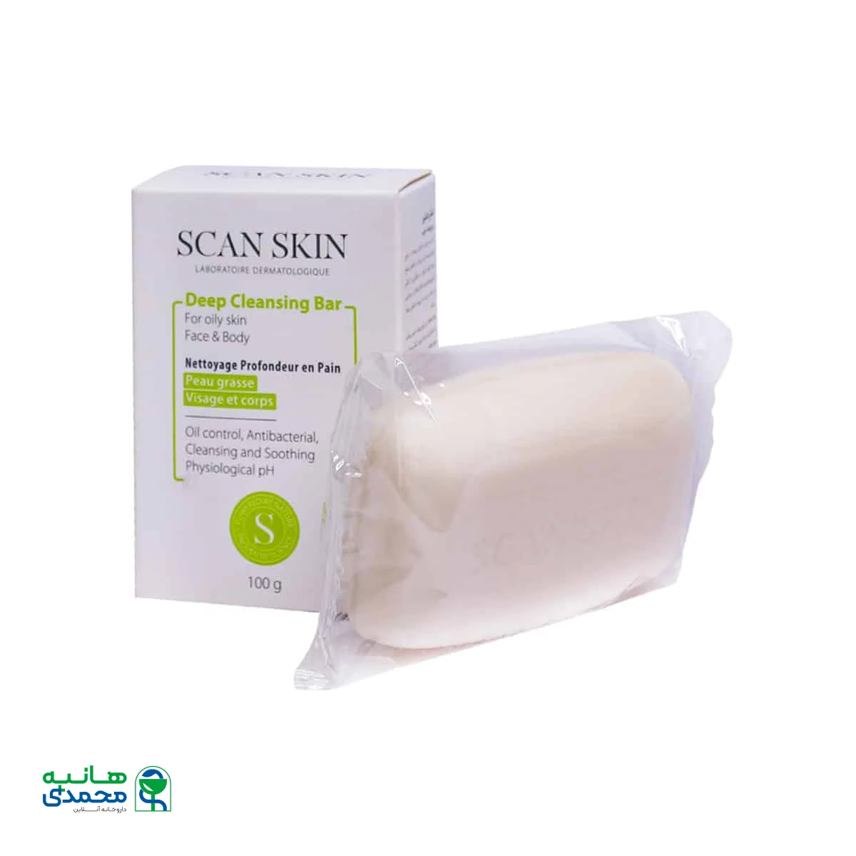 پن پوست چرب اسکن اسکین 100 گرم