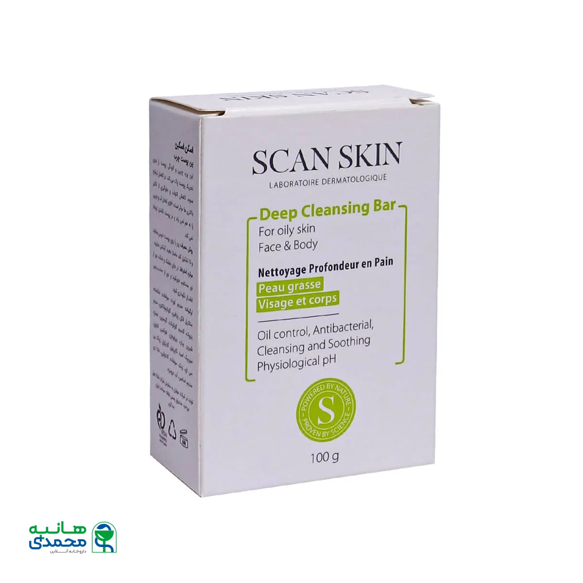 پن پوست چرب اسکن اسکین 100 گرم