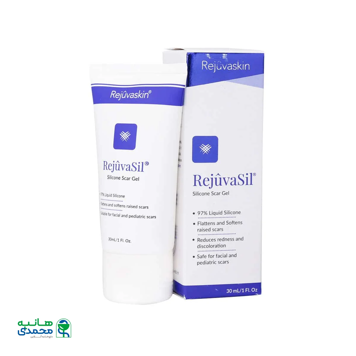 ژل ترمیم کننده سیلیکونی رژواسیل رژوا اسکین