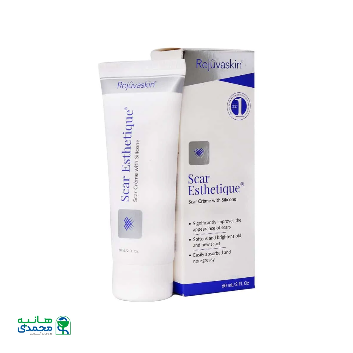 کرم سیلیکونی اسکار استاتیک رژوا اسکین