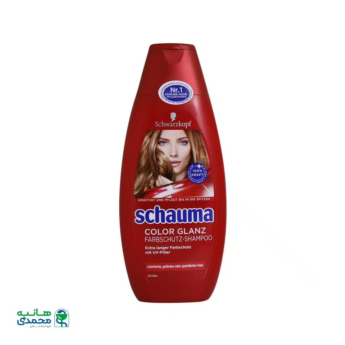 شامپو شوما مخصوص موهای رنگ شده 400 میلی لیتر