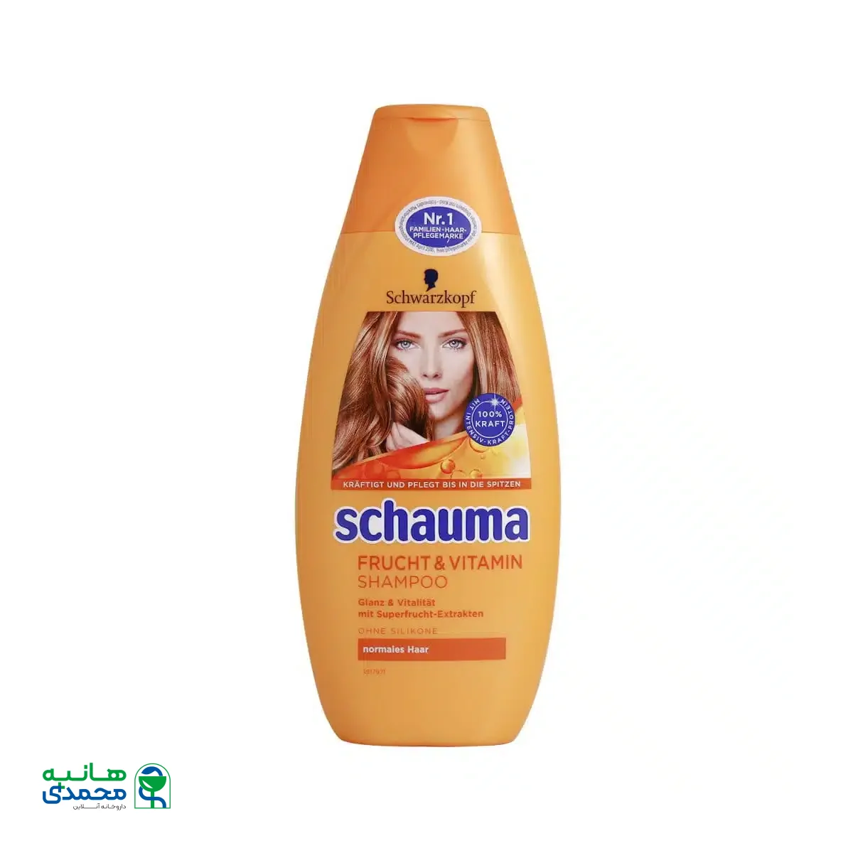 شامپو ویتامینه شوما حاوی عصاره میوه 400 میلی لیتر