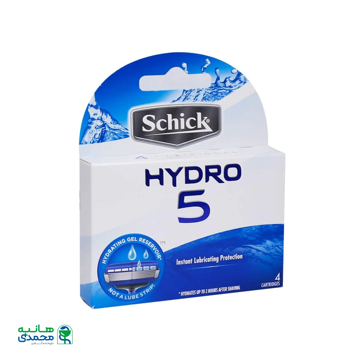 تیغ یدک 5 لبه شیک مدل هایدرو 4 عدد