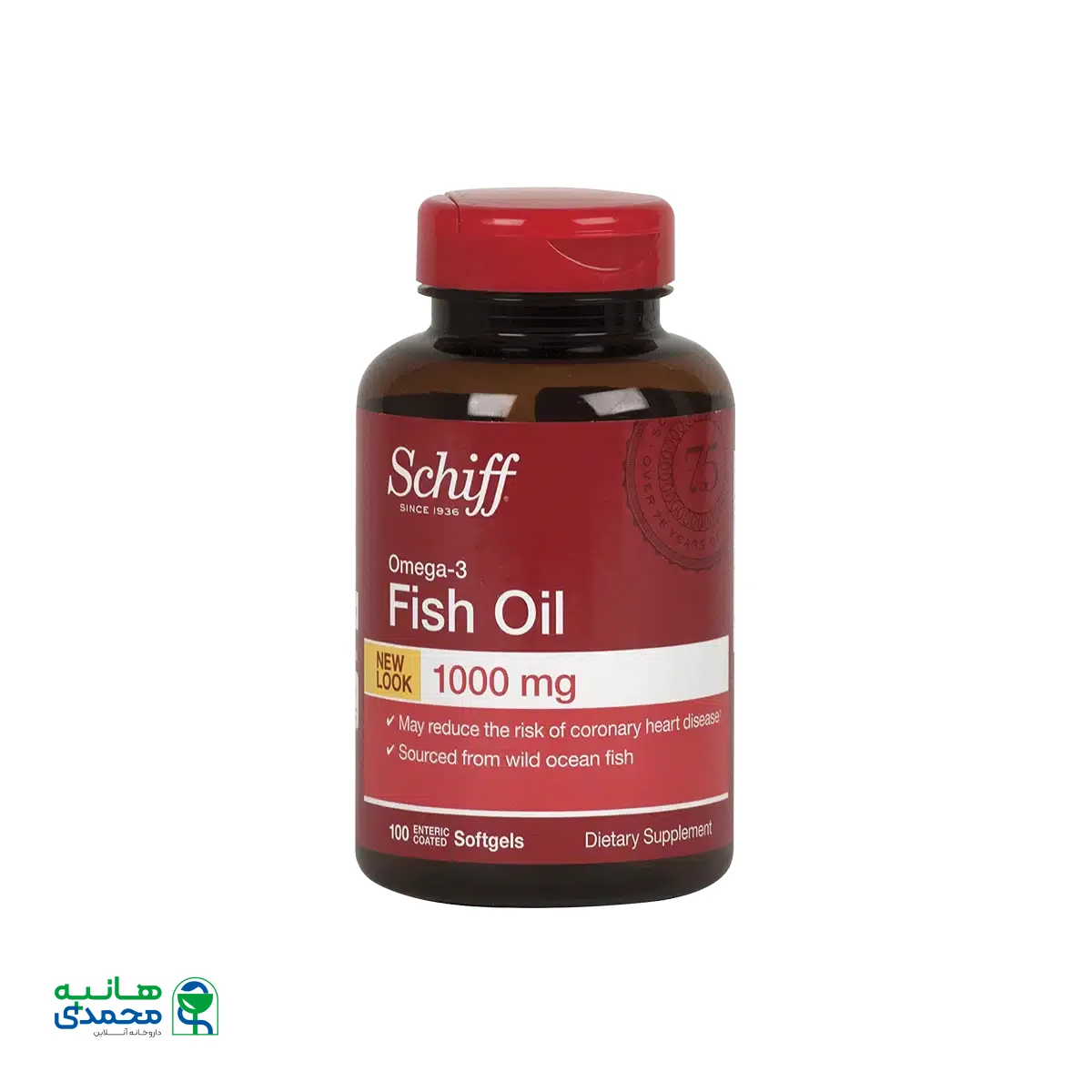 کپسول روغن ماهی امگا 3 شف 100 عدد