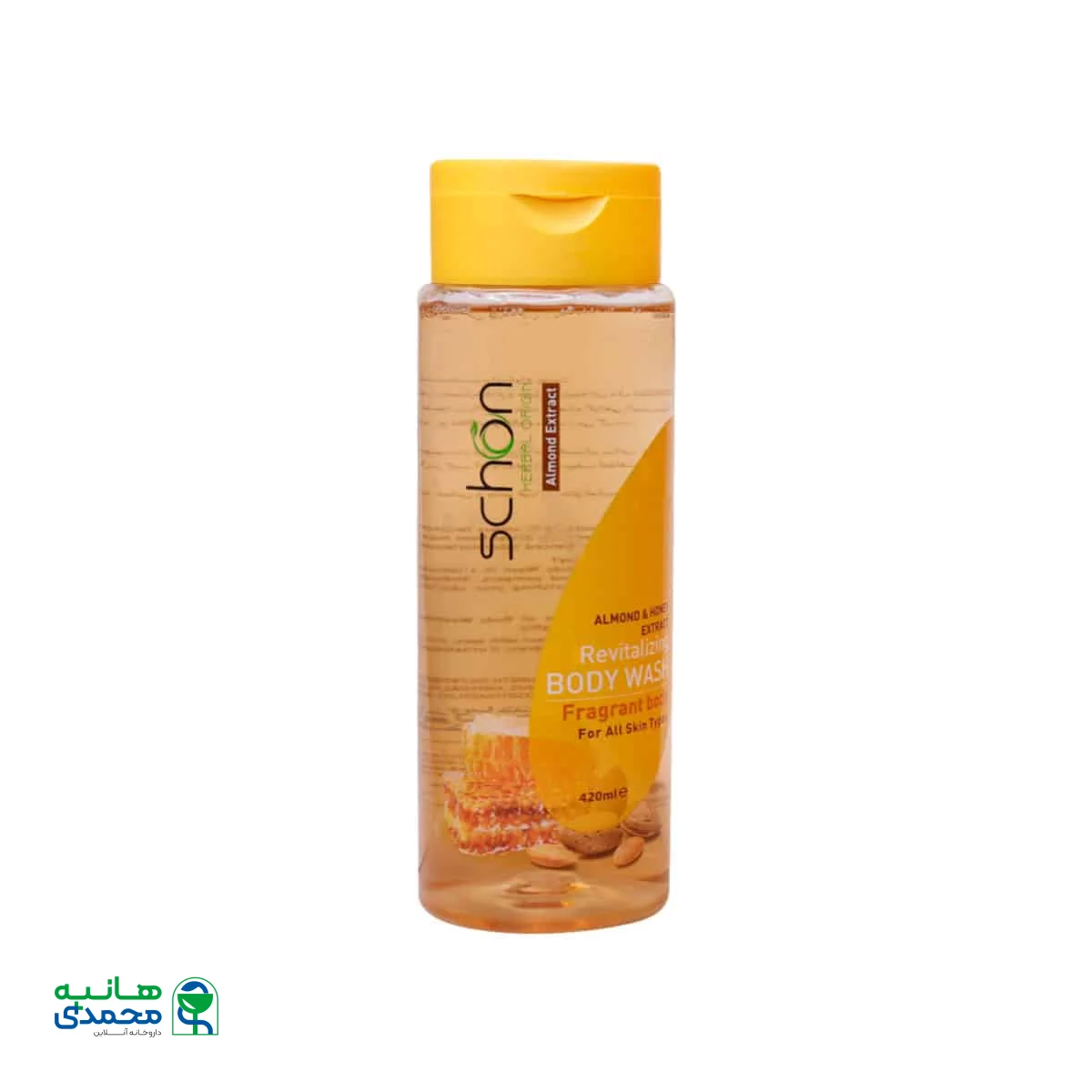 شامپو بدن عصاره بادام و عسل شون