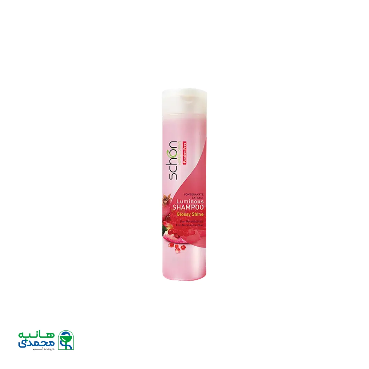 شامپو درخشان کننده شون حاوی عصاره انار مناسب موهای معمولی ۴۰۰ میلی لیتر