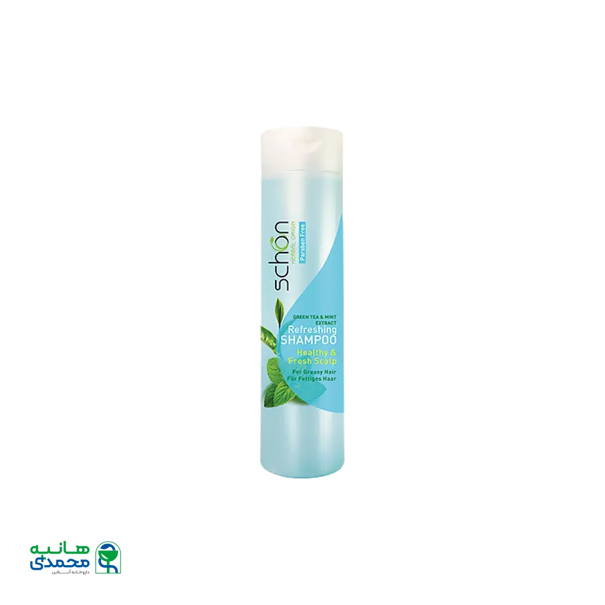شامپو احیا کننده شون حاوی عصاره چای سبز و نعناع مناسب موهای چرب ۴۰۰ میلی لیتر