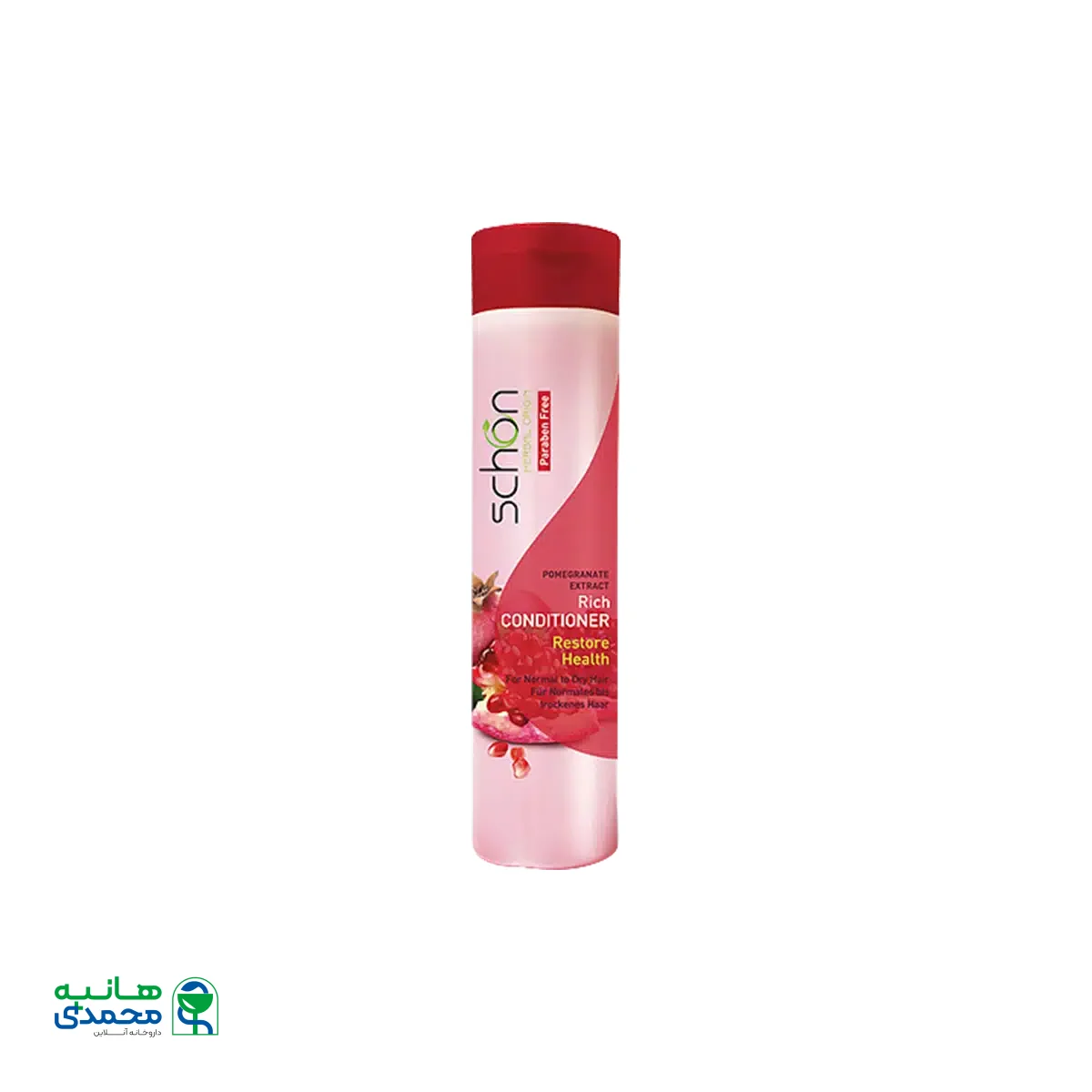 نرم کننده موی حاوی عصاره انار شون مناسب موهای معمولی و خشک ۴۰۰ میلی لیتر