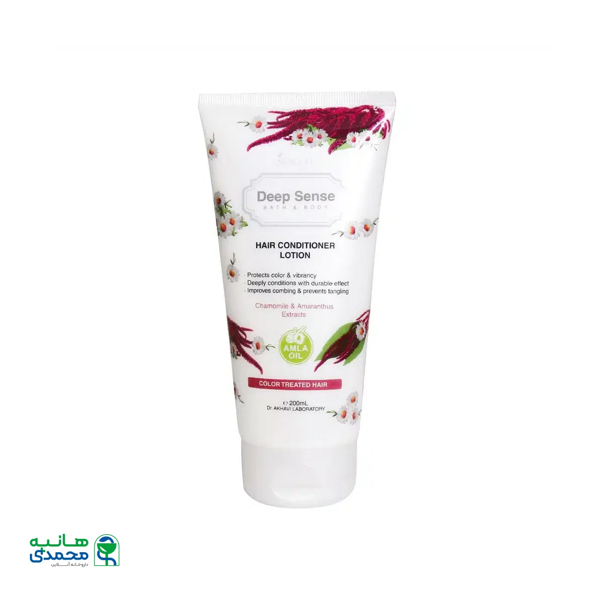 لوسیون نرم کننده موهای رنگ شده دیپ سنس سی گل 200 میلی لیتر