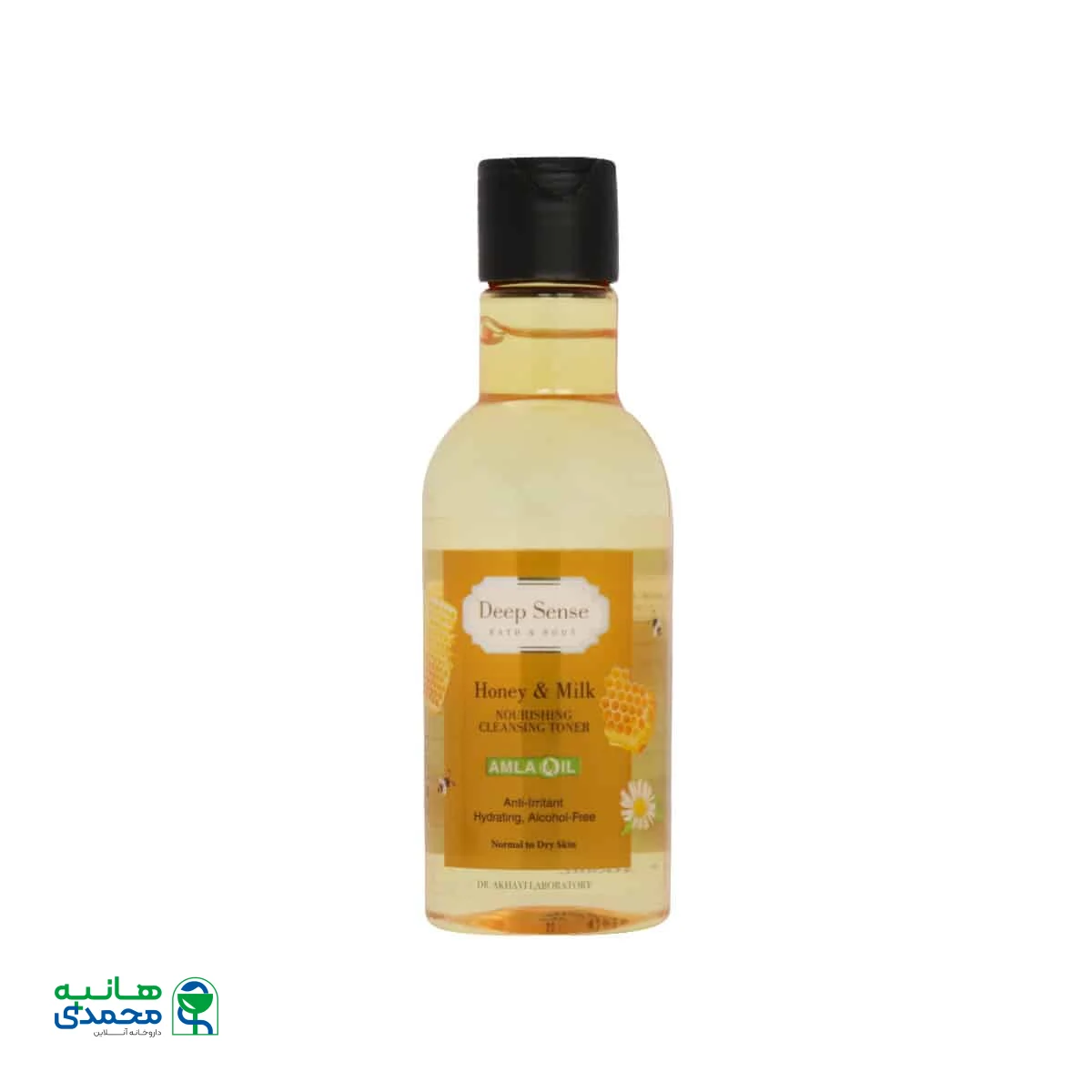 تونر پاک و مرطوب کننده شیر و عسل دیپ سنس سی گل
