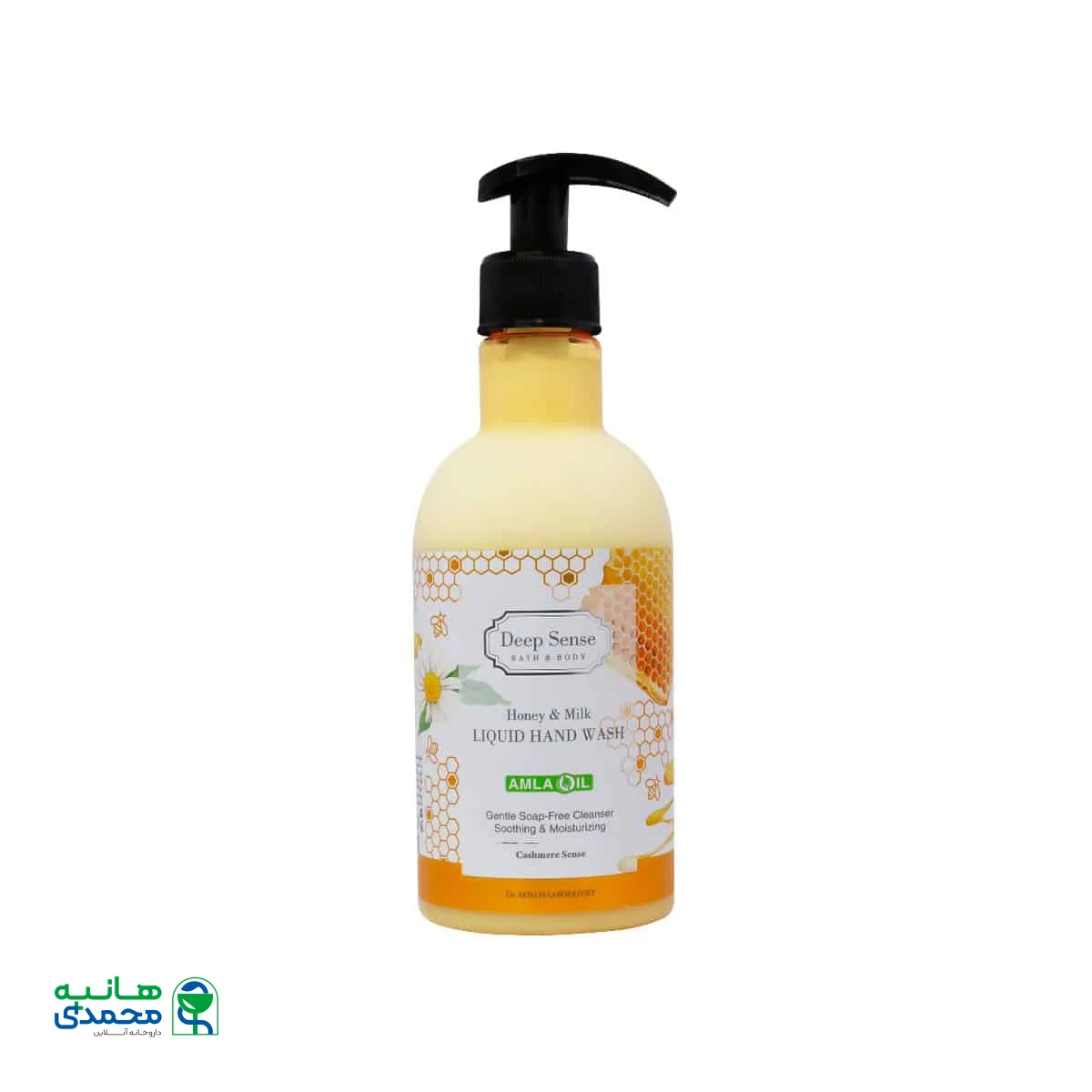 مایع دستشویی کرمی شیر و عسل دیپ سنس